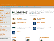 Tablet Screenshot of nickandnoradesignsstore.com